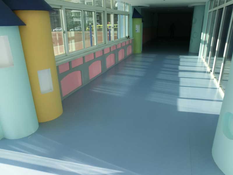 北京pvc學校地板 海淀區北京藝術師范附小學校pvc地板