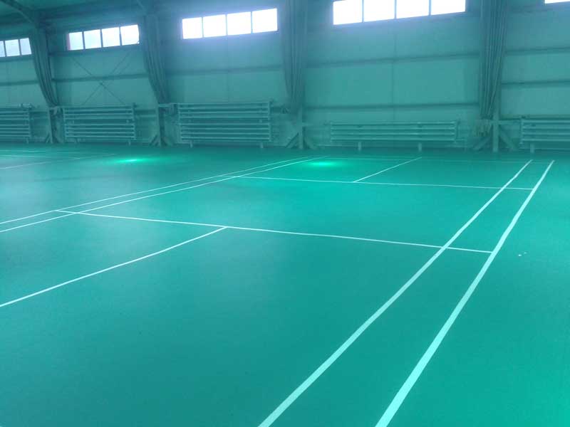 室內籃球場地板廠家_籃球場選擇pvc運動地板原因